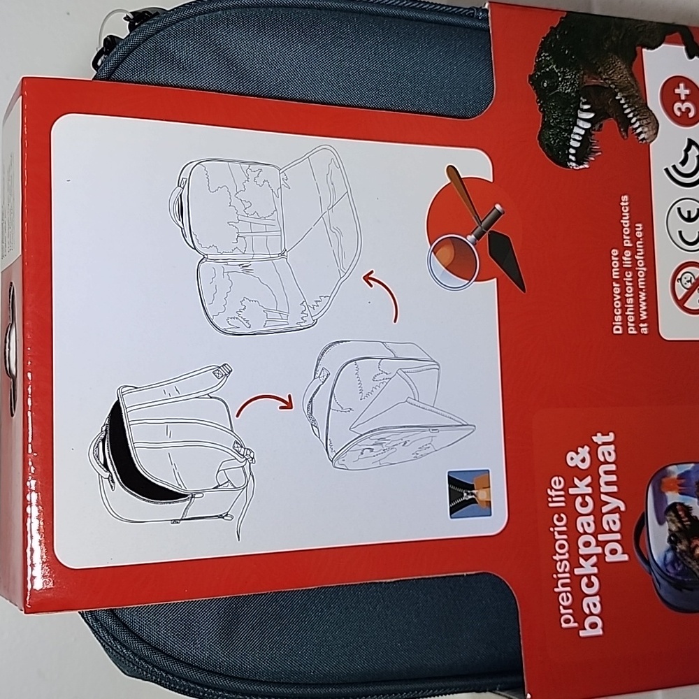 Backpack And Play Dinosaurs.  New With Tags - Picture 14 of 14